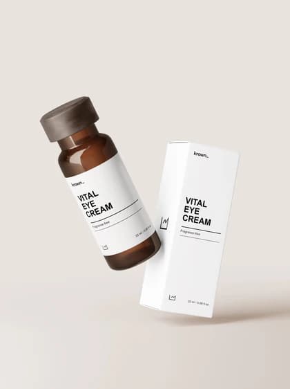 Body care product applied on skin